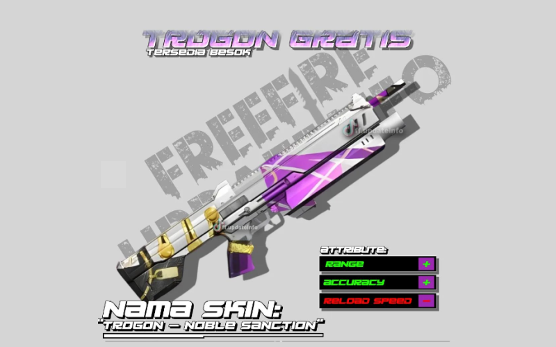 Dapatkan Skin Trogon Gratis dari Absen Harian Free Fire!