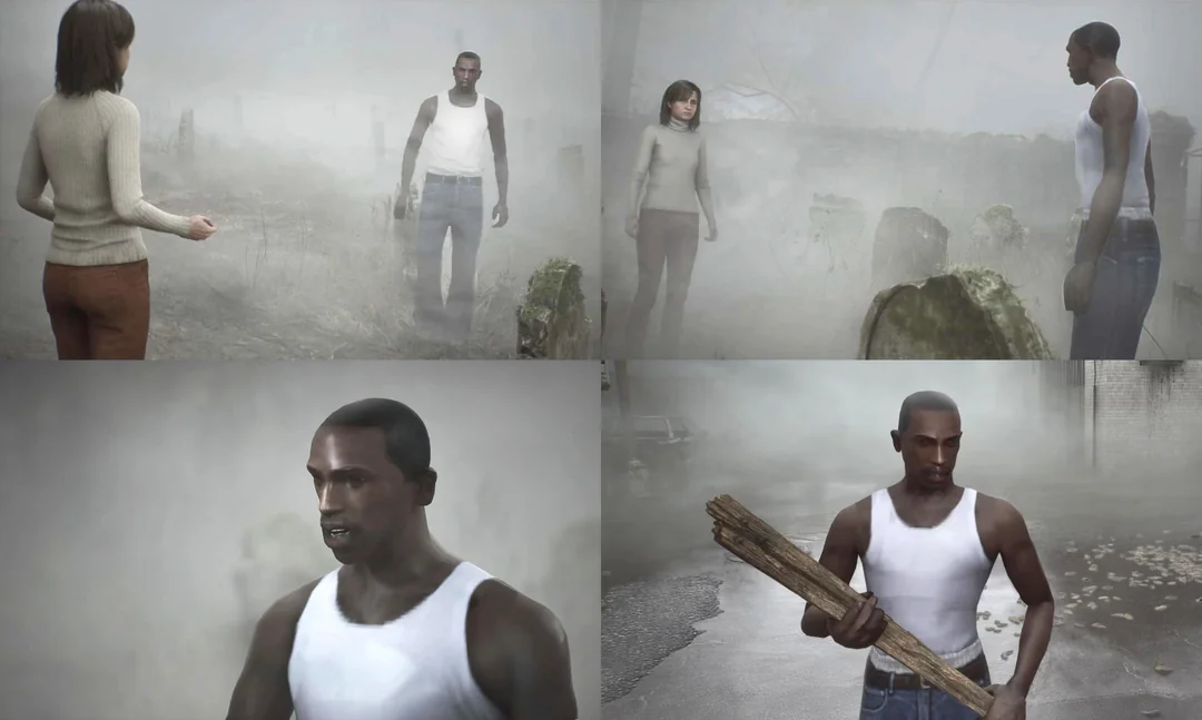 Mod CJ di SIlent Hill