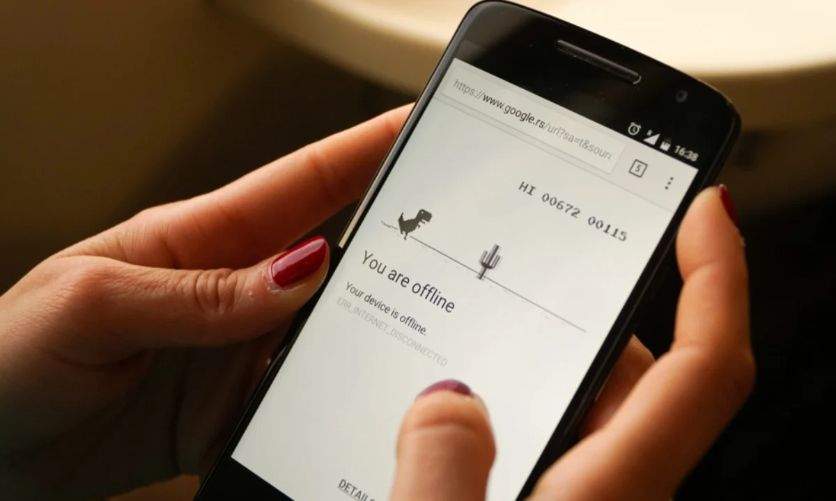 Game Internet Google Chrome - Dino Run