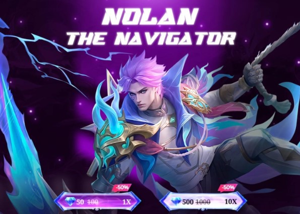 Tips Hemat Diskon Skin Nolan - The Navigator 11.11 MLBB
