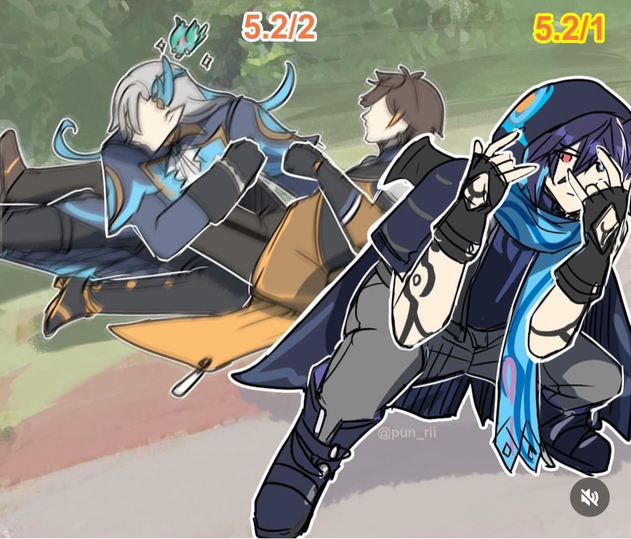 Ororon, Zhongli, dan Neuvillette