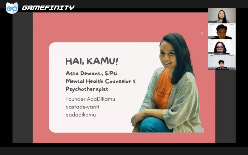 Gamefinity Student Ambassador Belajar Mengenal Diri Sendiri
