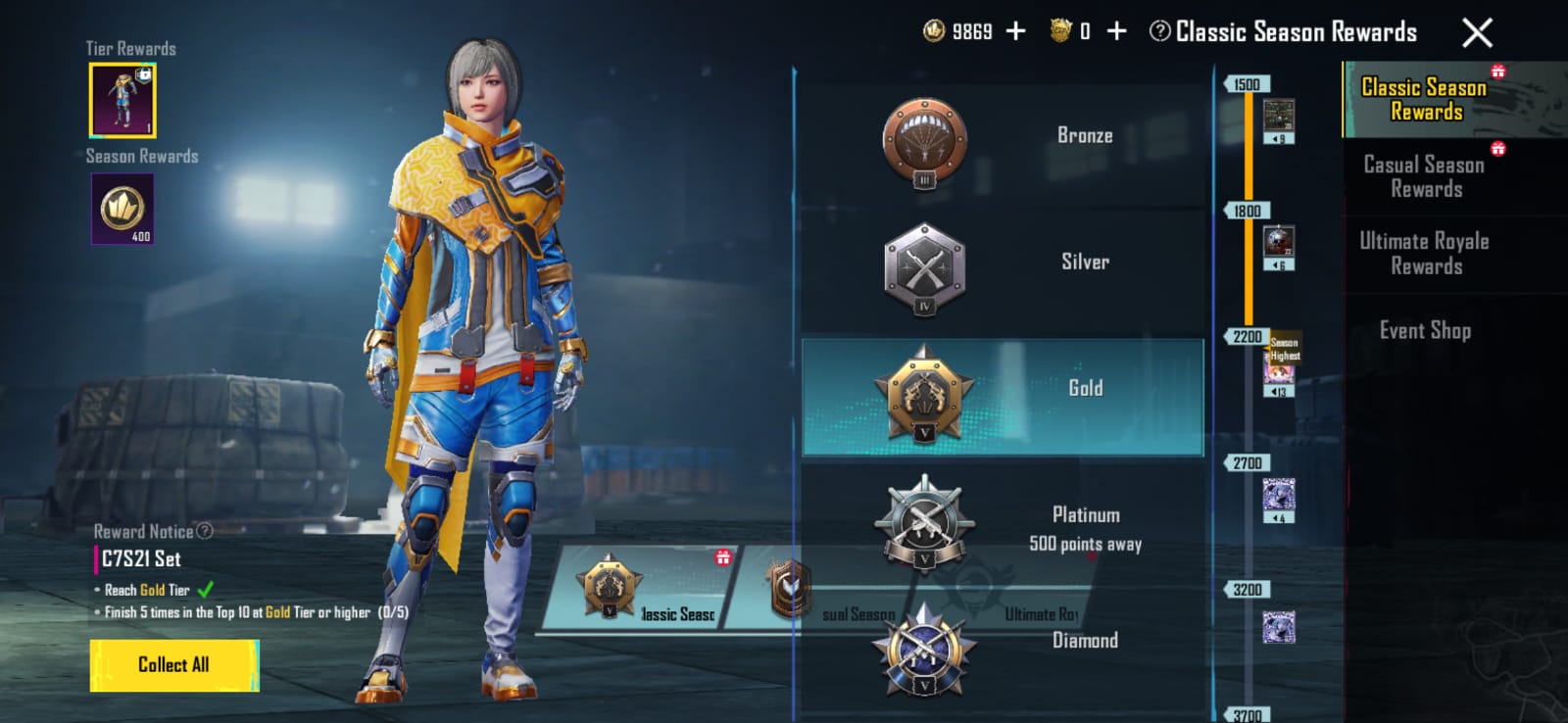 C7S21 Set - PUBGM