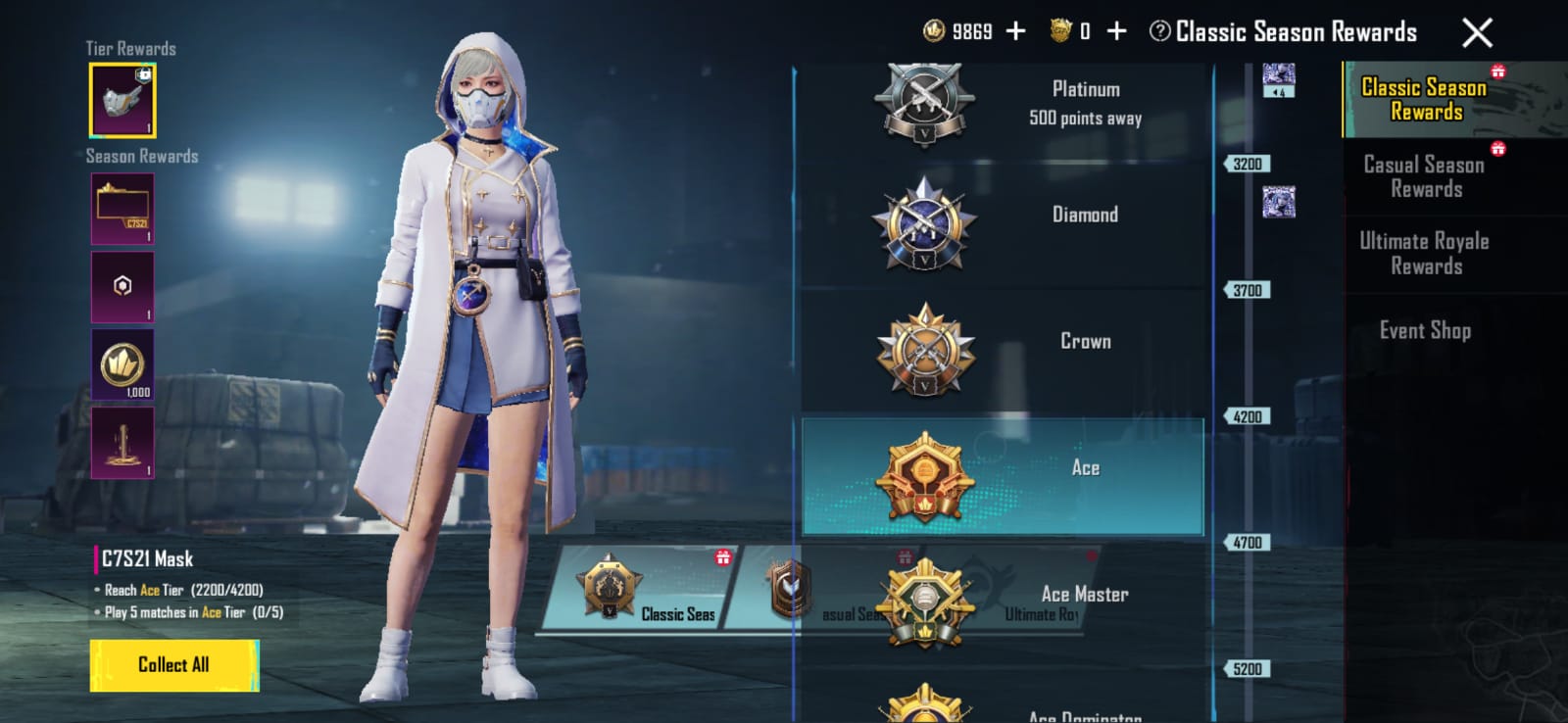C7S21 Mask - PUBGM