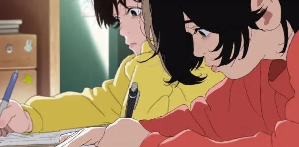 Sinopsis film Look Back, layak jadi film anime terbaik tahun 2024.