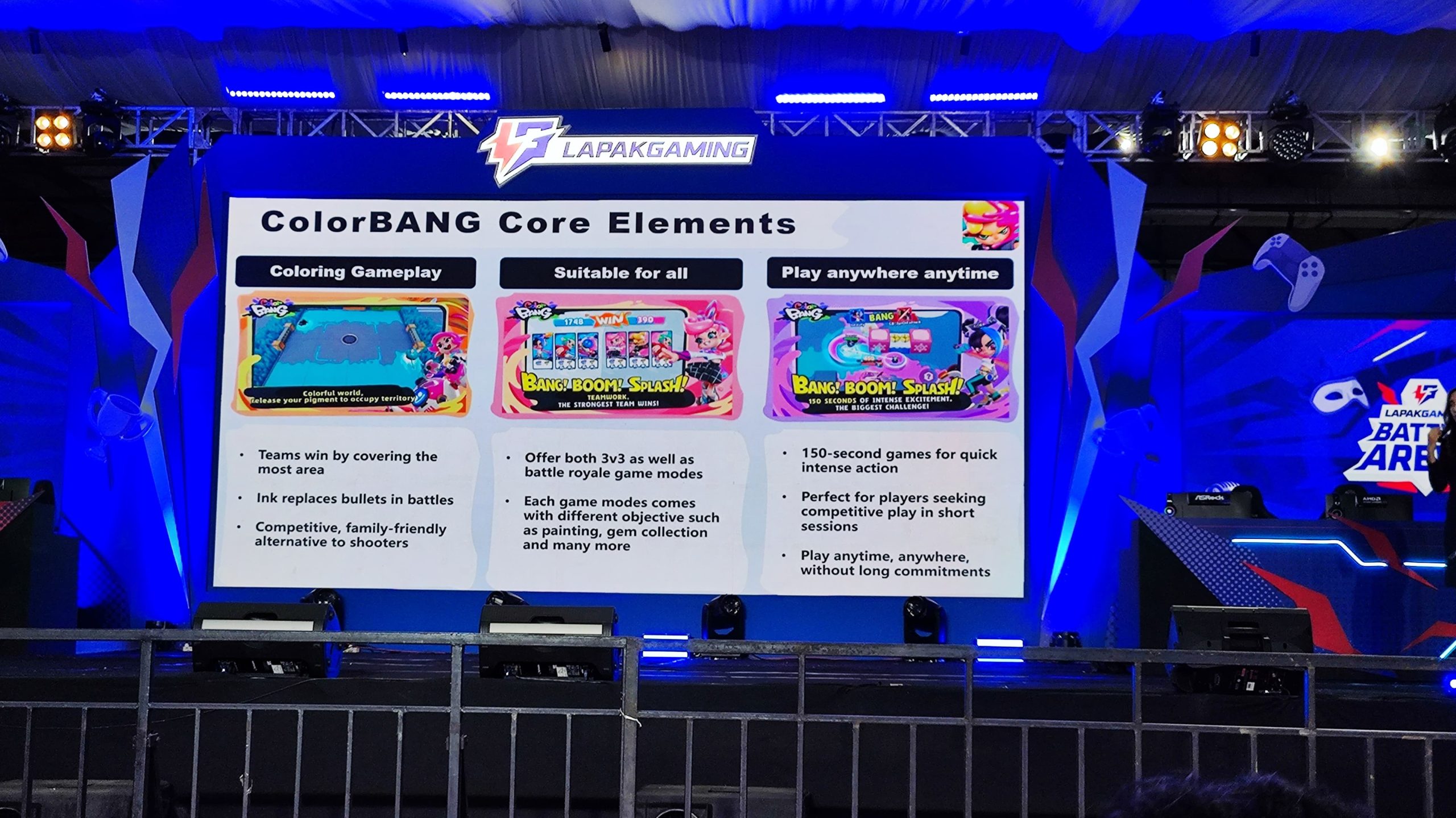 ColorBang Games Elements