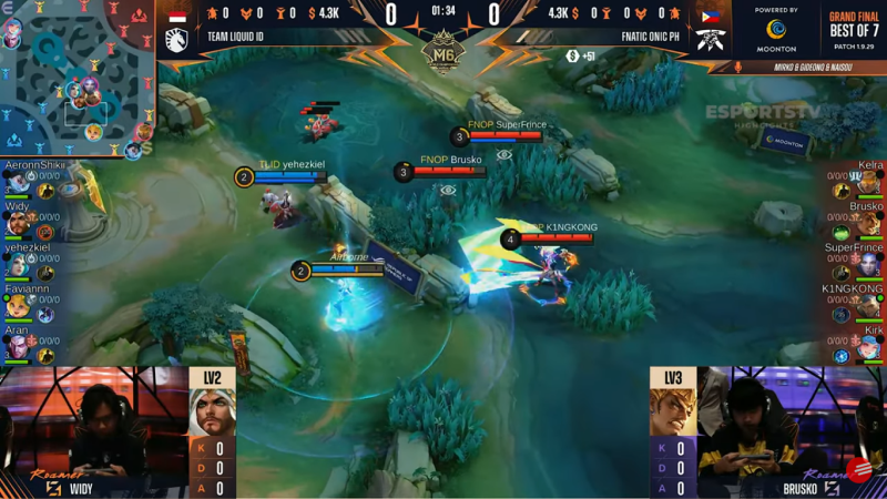 Gameplay Fnatic Onic PH (FNOP)
