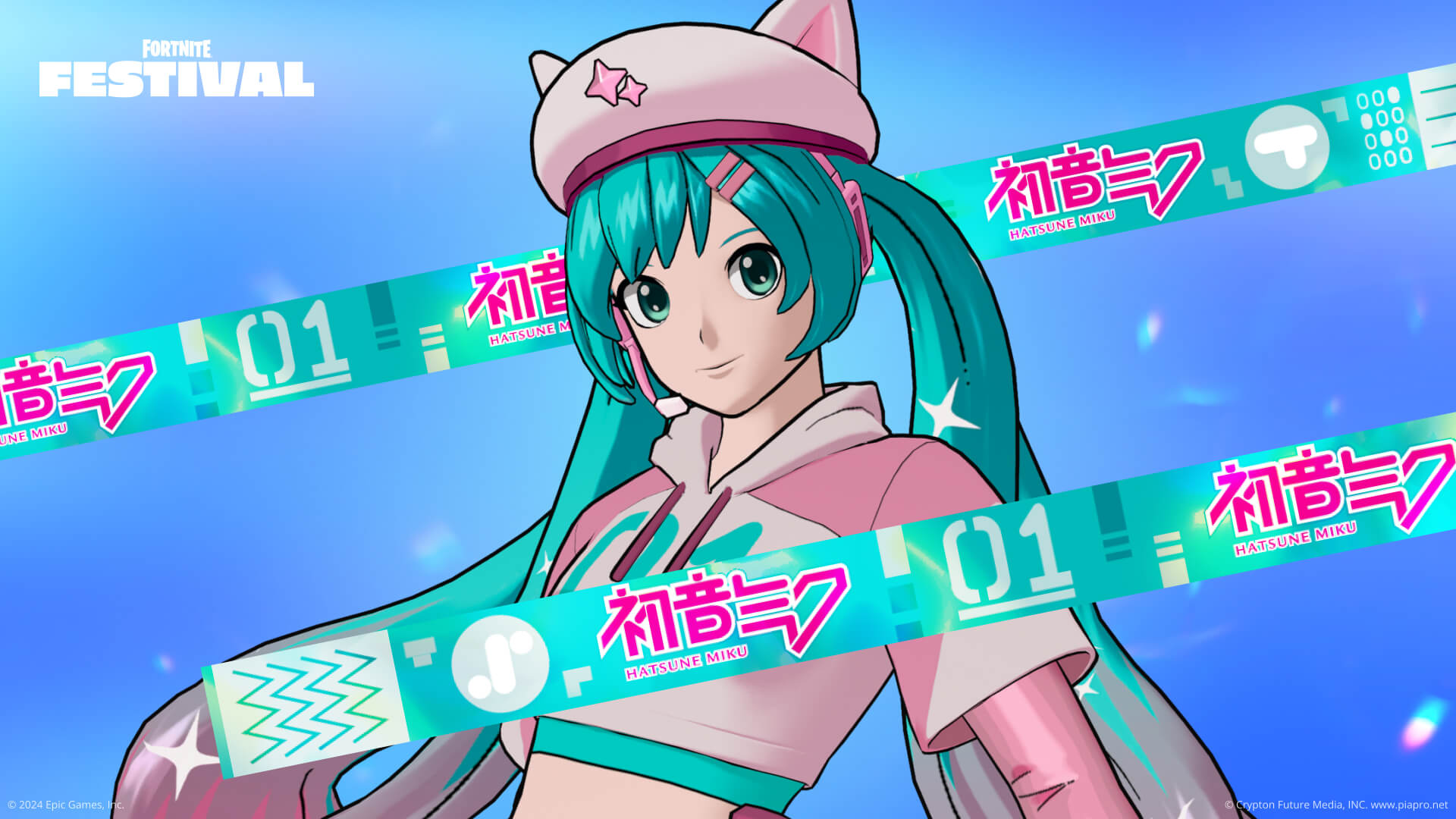 Kostum Hatsune Miku Neko