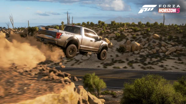 Tampilan gameplay dari Forza Horizon 5.