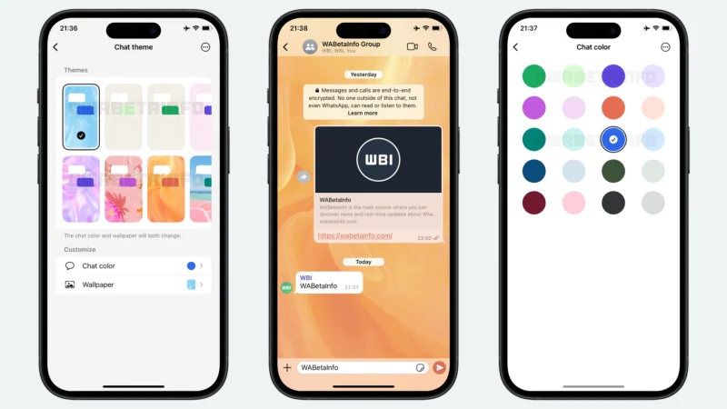 Fitur Tema Chat WhatsApp Resmi Dirilis, Apa Fungsinya?