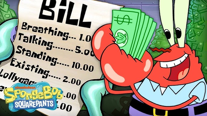 Daftar teori gelap SpongeBob Squarepants.