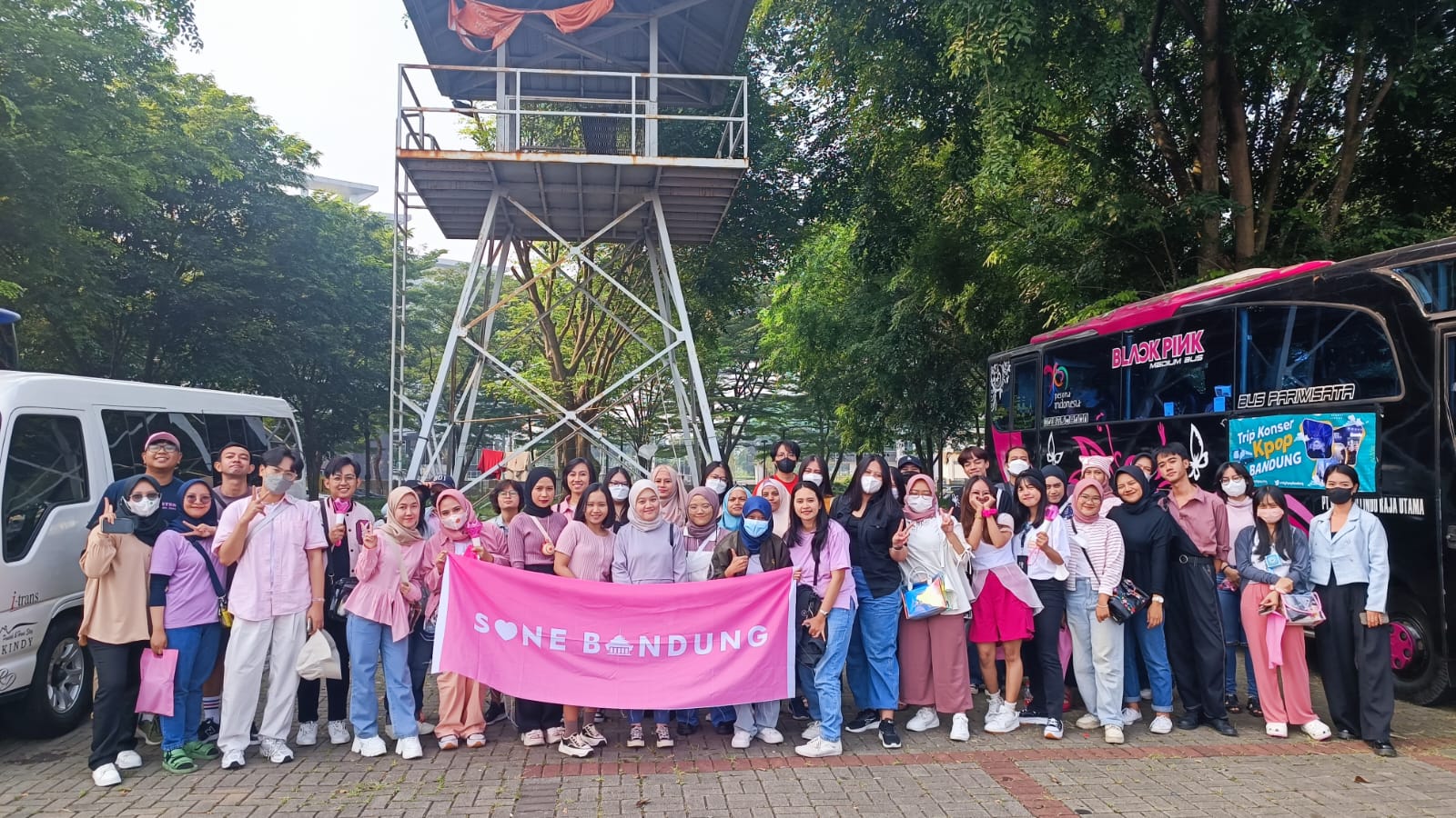 Fans K-Pop dalam Concert Blackpink