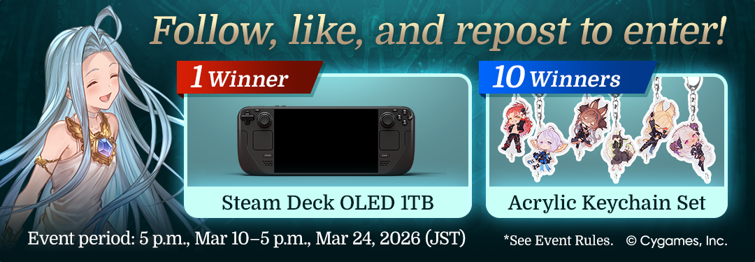 Giveaway Peluncuran Granblue Fantasy di Steam