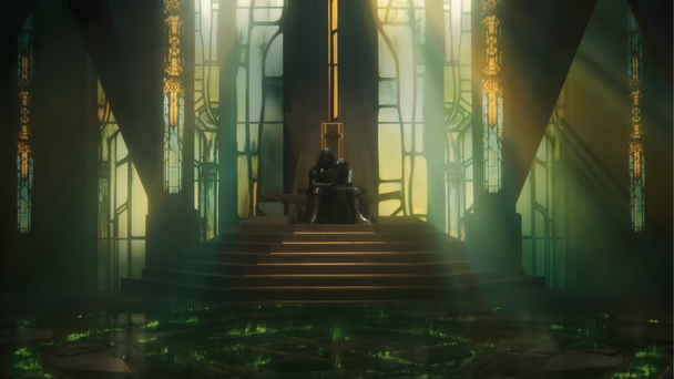 Kekuatan Doctor Doom Sit on Chair