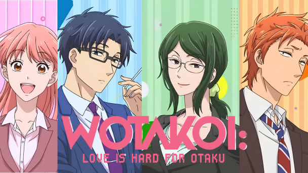 Anime romance ringan untuk ditonton yaitu wotakoi