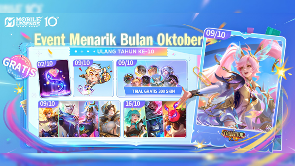 Event Skin Layla Collector untuk mendapatkan skin Collector Layla gratis